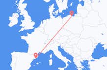 Flights from Gdansk to Barcelona