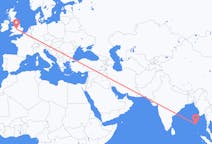 Flights from Port Blair, India to Birmingham, the United Kingdom