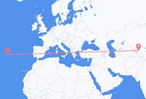 Flights from Namangan, Uzbekistan to Horta, Azores, Portugal