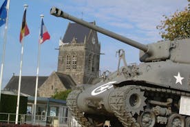 Bayeux에서 하루 종일 미국 전장 및 노르망디 투어 (E1LST)
