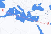 Flüge von Qaisumah, Saudi-Arabien nach Madrid, Spanien