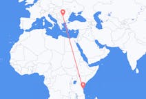 Flights from Zanzibar City, Tanzania to Craiova, Romania