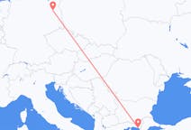出发地 希腊出发地 亞歷山德魯波利斯目的地 德国柏林的航班