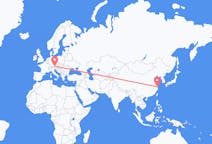 Flyrejser fra Shanghai til Salzburg