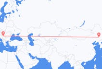 Vols de Changchun, Chine à Belgrade, Serbie