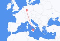 Flyg från Comiso, Italien till Frankfurt, Tyskland