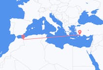 Flights from Oujda, Morocco to Dalaman, Turkey