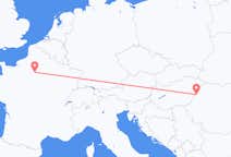 Flug frá Oradea, Rúmeníu til Parísar, Frakklandi