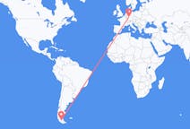 Flyreiser fra Punta Arenas, Chile til Frankfurt, Tyskland