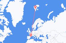 Flights from Barcelona to Svalbard