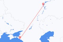 Flyg från Gelendzhik till Uljanovsk