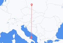 Flights from Wrocław, Poland to Bari, Italy