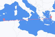 Vluchten van Algiers naar Samos