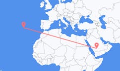 Flights from Wadi ad-Dawasir, Saudi Arabia to Ponta Delgada, Portugal