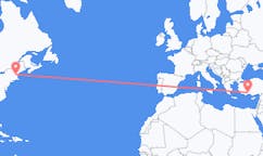 Flyg från Manchester, USA till Antalya, Turkiet