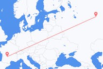 Fly fra Kirov til Brive-la-Gaillarde