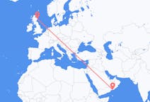 Flights from Salalah to Aberdeen