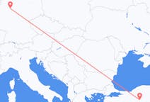 Flyreiser fra Ankara, Tyrkia til Paderborn, Tyskland