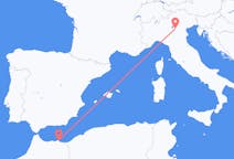 Flights from Melilla, Spain to Verona, Italy
