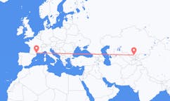 Рейсы из Шымкента, Казахстан в Аспиран, Франция