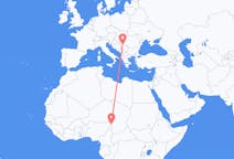 Flyreiser fra N Djamena, til Beograd