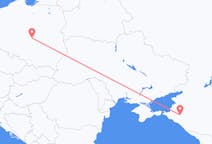 Vols depuis la ville de Krasnodar vers la ville de Łódź
