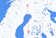 Loty z miasta Pajala do miasta Tampere