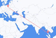 Flights from Surat Thani Province, Thailand to Łódź, Poland