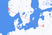 Flights from Stord, Norway to Kaunas, Lithuania