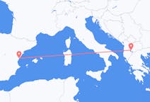 Flights from Castellón de la Plana, Spain to Ohrid, Republic of North Macedonia