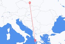 Flyreiser fra Ostrava, Tsjekkia til Kefallinia, Hellas