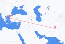 Flights from Kandahar, Afghanistan to Mytilene, Greece