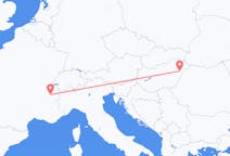 Flyrejser fra Chambery til Debrecen