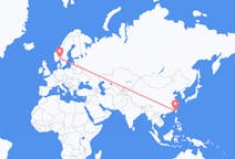 Flyrejser fra Taichung til Oslo