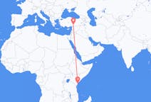 Flyrejser fra Malindi, Kenya til Kahramanmaraş, Tyrkiet
