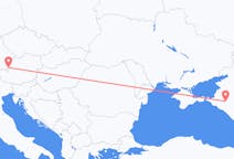 Fly fra Krasnodar til Salzburg