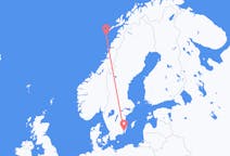 Fly fra Røst til Kalmar