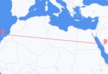 出发地 沙特阿拉伯出发地 麦地那目的地 西班牙兰萨罗特岛的航班