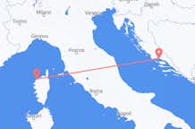 Flyg från Calvi till Split
