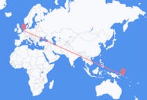 Flights from Kieta, Papua New Guinea to Amsterdam, the Netherlands
