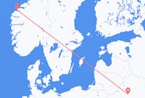 Voli da Minsk, Bielorussia ad Alesund, Norvegia