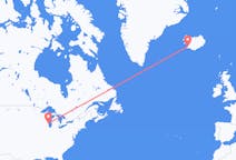 Flyreiser fra Milwaukee, USA til Reykjavík, Island
