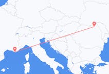 Flights from Toulon, France to Suceava, Romania