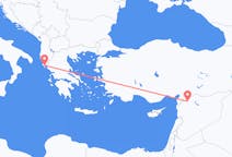 Flights from Aleppo to Corfu