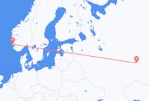 Flüge von der Stadt Nischnekamsk in die Stadt Haugesund