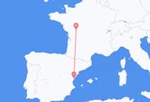 Flyrejser fra Castellon, Spanien til Poitiers, Frankrig