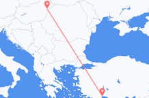 헝가리 데브레첸에서 출발해 터키 안탈리아로(으)로 가는 항공편