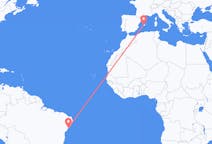 Flyreiser fra Aracaju, Brasil til Palma de Mallorca, Spania