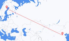 Flights from Shijiazhuang, China to Skellefteå, Sweden