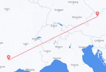 Flights from Rodez, France to Linz, Austria